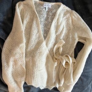 &Other Stories wool wrap sweater